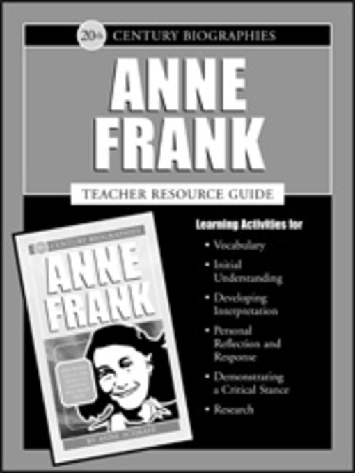 Title details for Anne Frank by Kent Publishing - Available